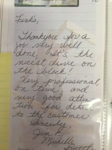 thank you letter from happy customer